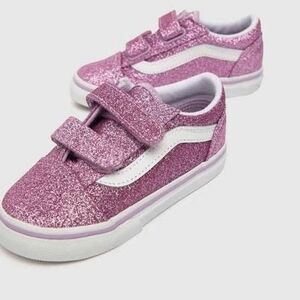 Vans Sparkly Pink Kids Sneakers